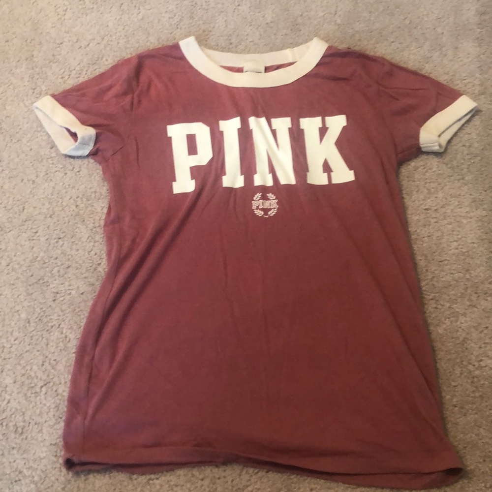 victoria’s secret pink, pink tee